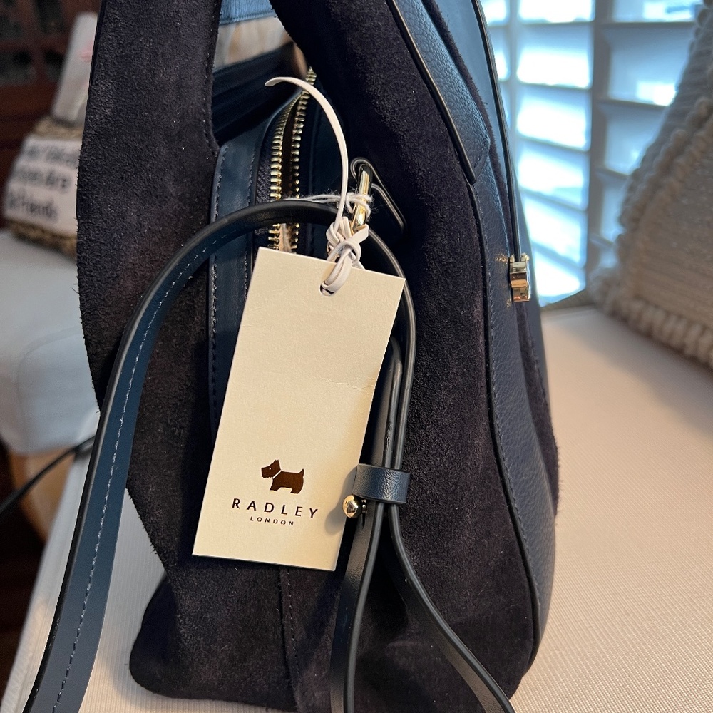 Radley London Medium Ink NAVY - Picture 8 of 16